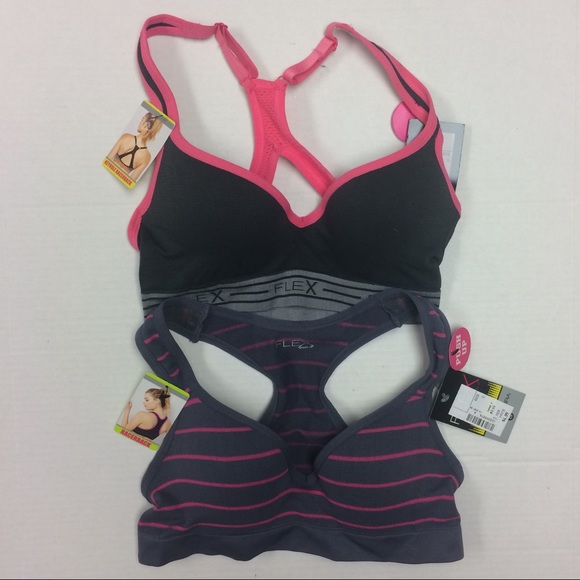 flex own it sports bra